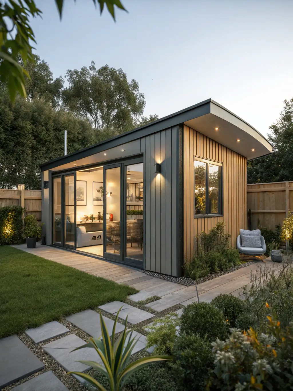 A modern shed design showcasing functionality and style, highlighting Castle Reagh Group Services' innovative approach to shed construction.